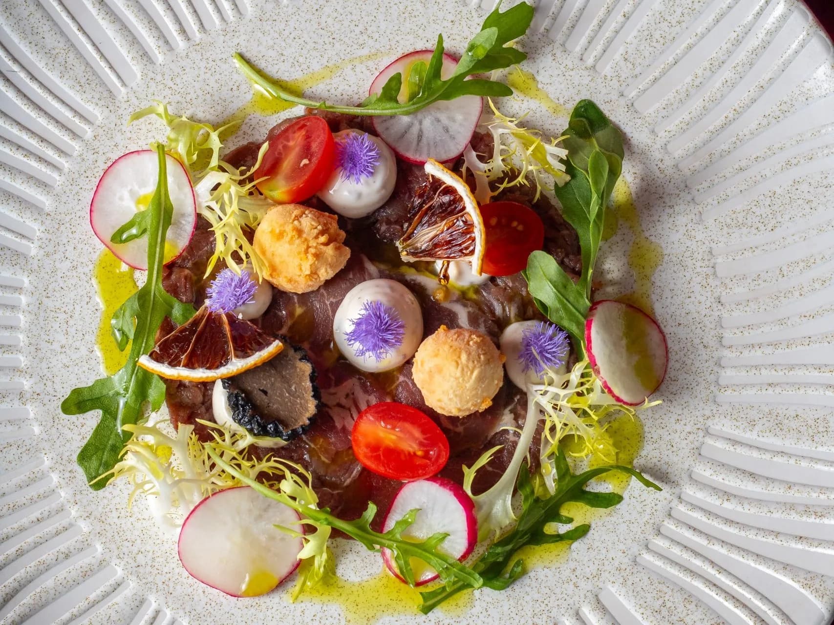 Carpaccio di Manzo al Tartufo e Limone