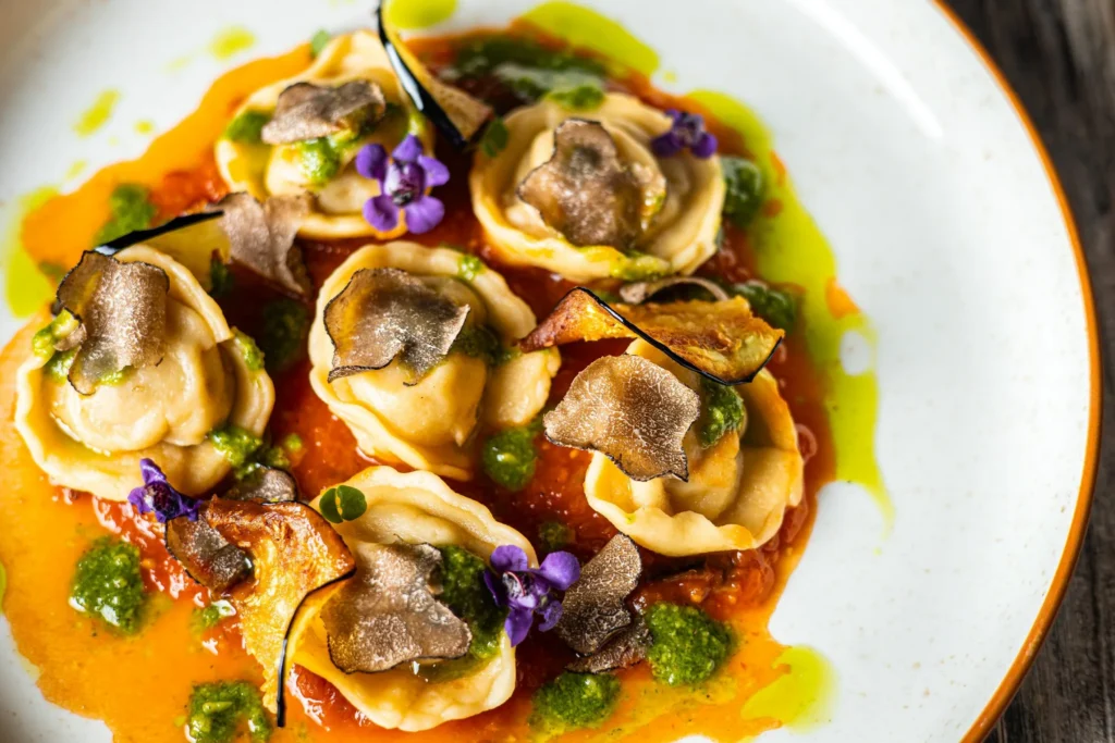 Truffle tortelli