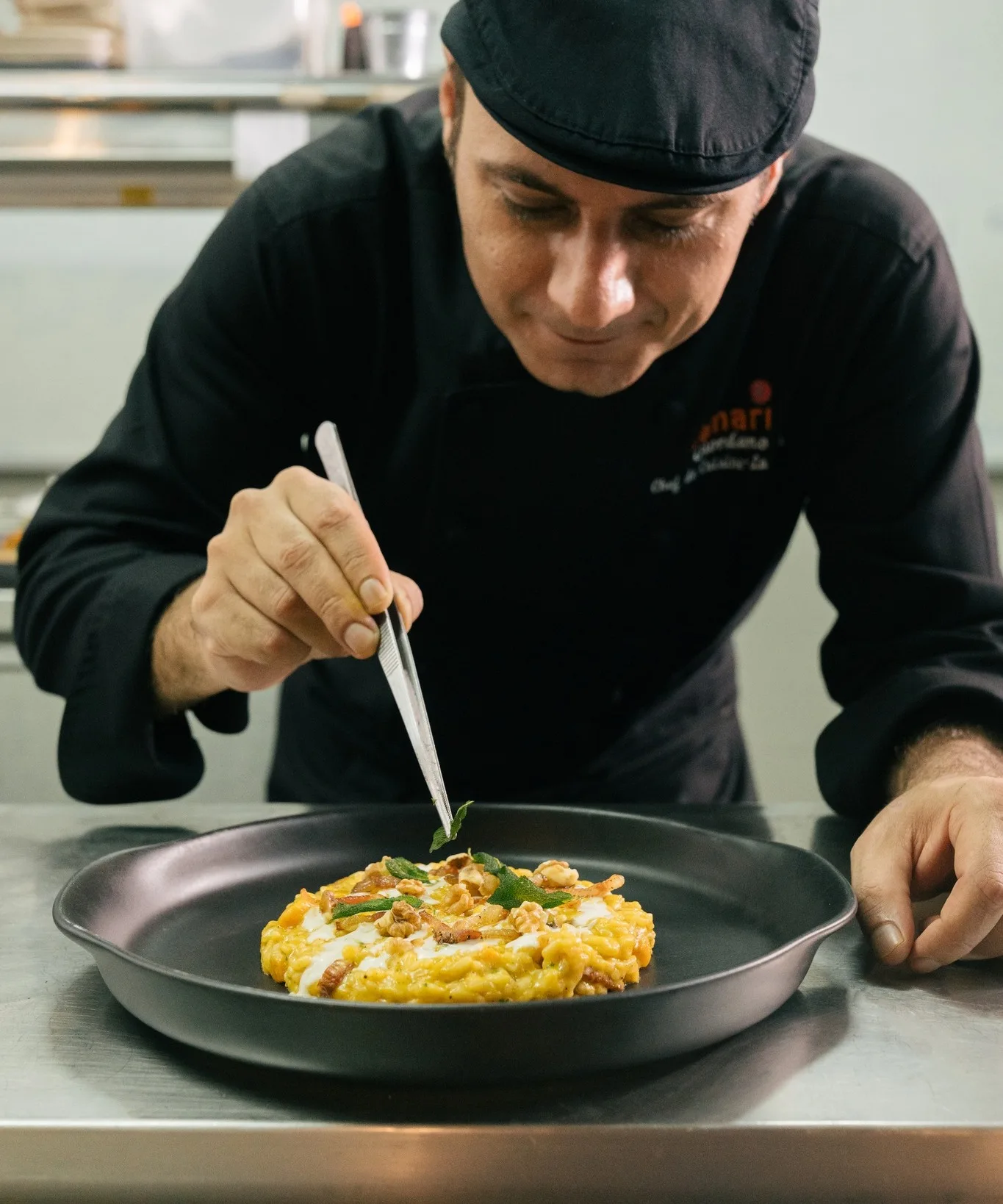 Chef Giordano at La Gritta