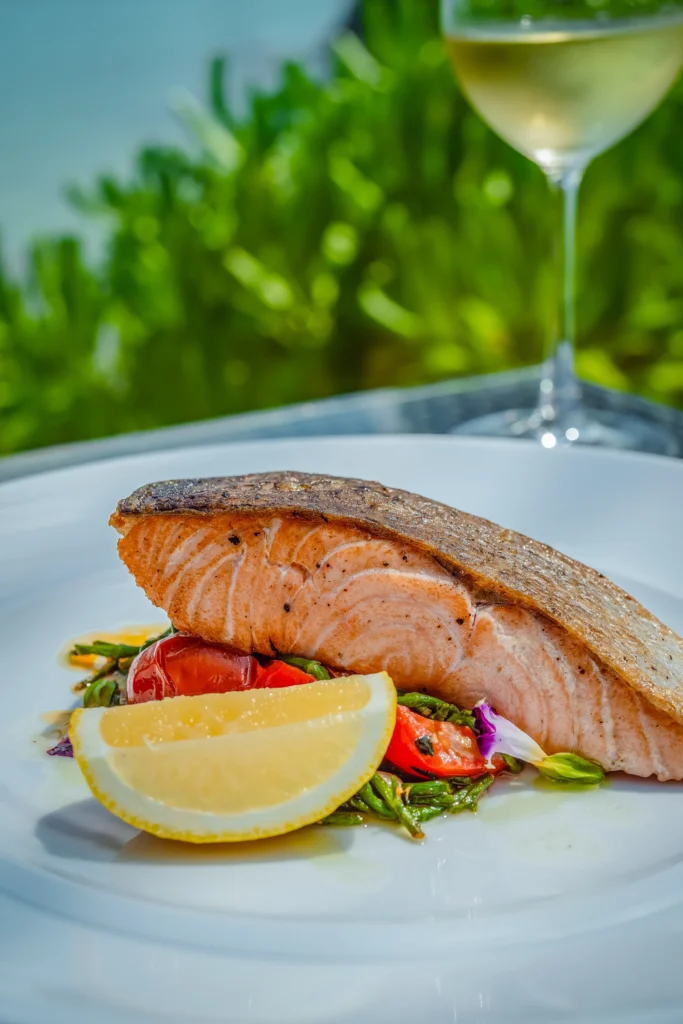 Salmone alla Toscana